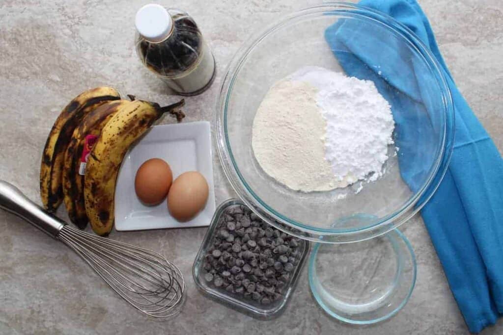 banana muffin ingredients