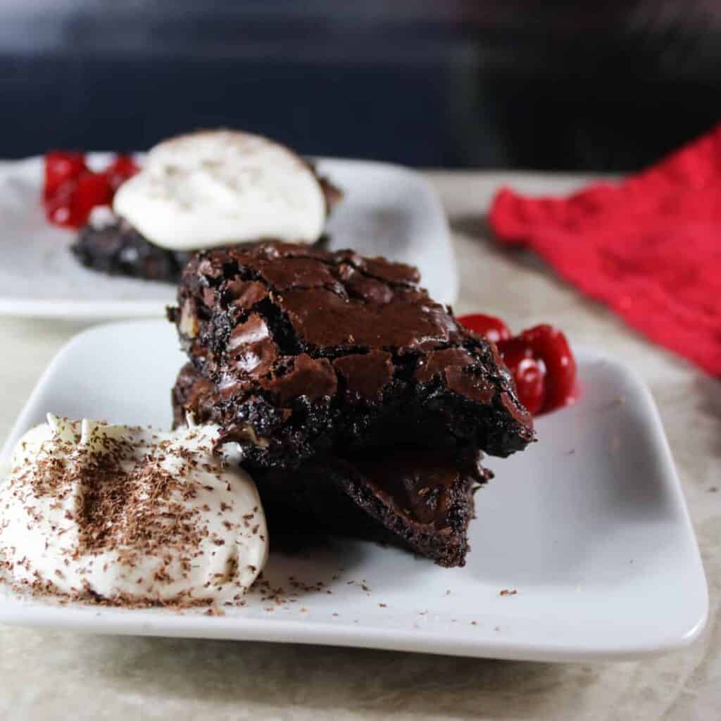 black forest brownie feature