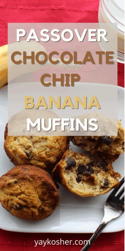 chocolate chip banana muffins