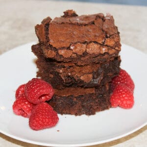 gluten free chocolate fudge brownie feature