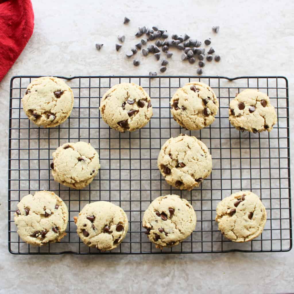 let fully baked cookies cool on a rack