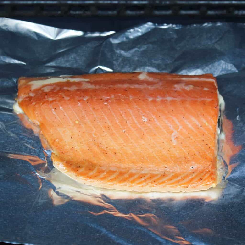 fully smoked salmon