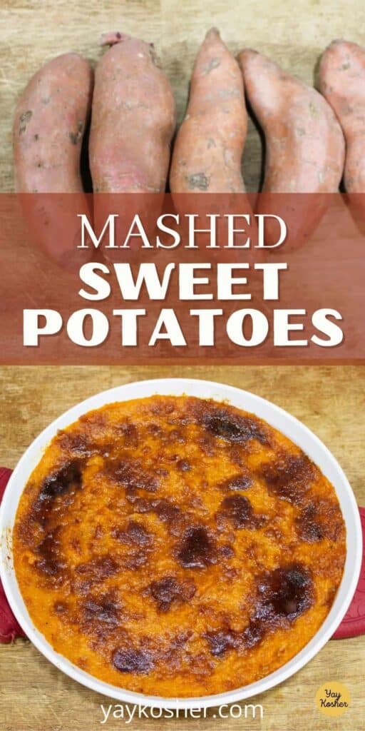 mashed sweet potatoes pin