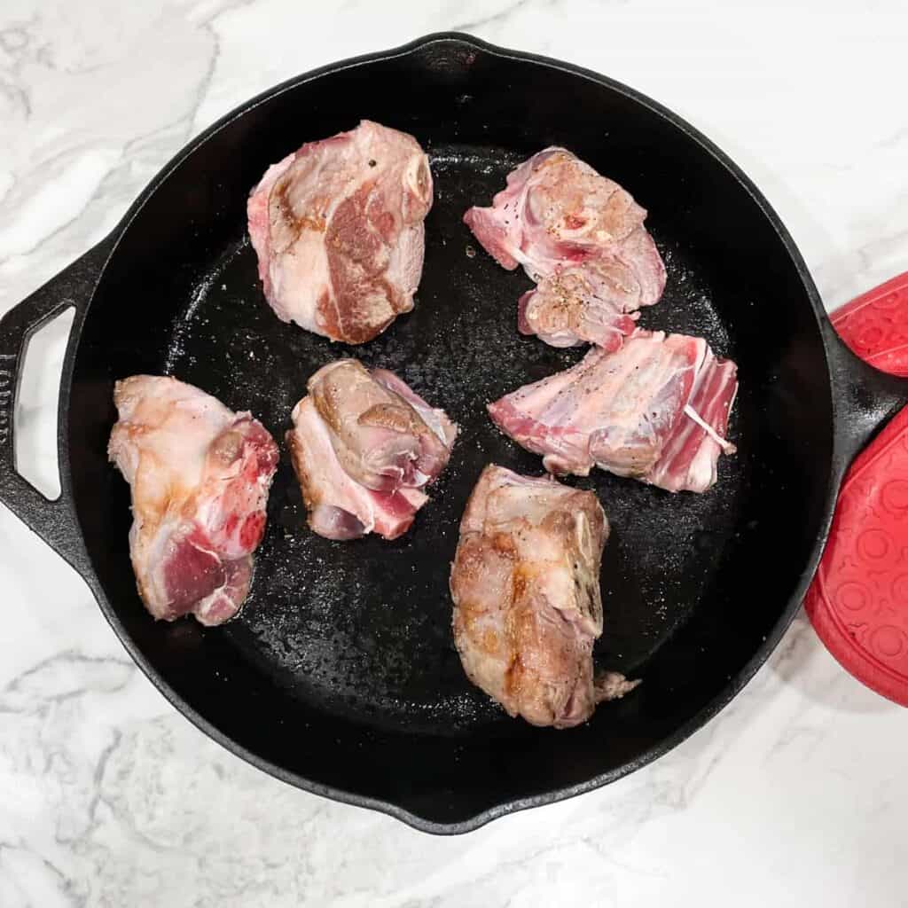 lamb stew sear the meat