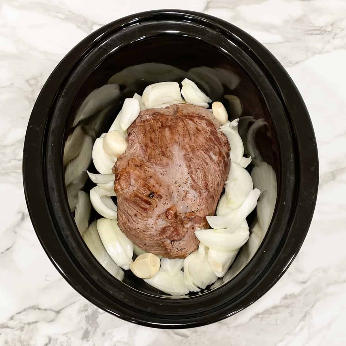 add ingredients to slow cooker