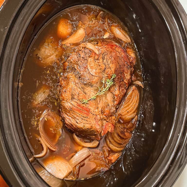 Slow Cooker London Broil With Gravy Yay Kosher