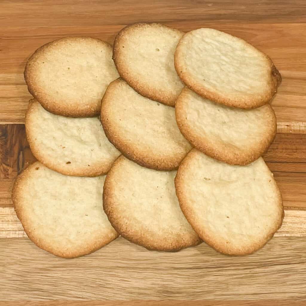 gluten free shortbread cookies feature